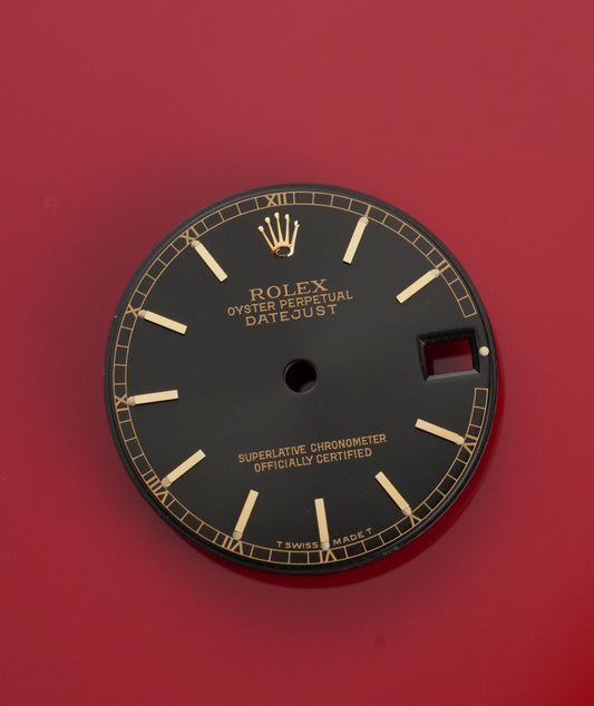 Rolex Dial black for Datejust 31mm Tritium 67480 | 67514 | 77014 | 77080