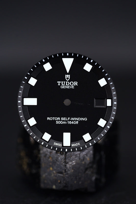 Tudor Schwarzes Zifferblatt für Pelagos 25500 inkl. Zeiger