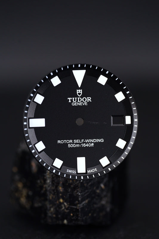 Tudor Schwarzes Zifferblatt für Pelagos 25500 inkl. Zeiger