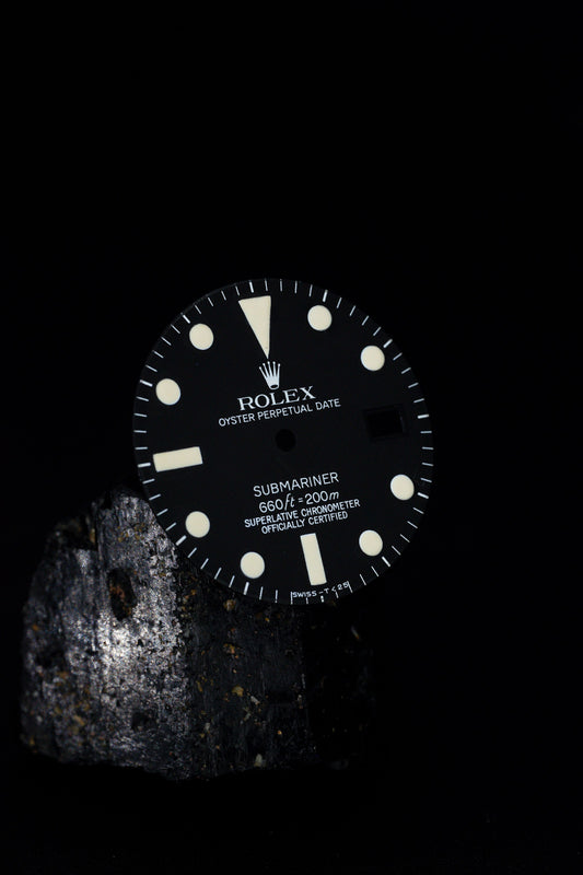 Rolex Service Dial for Submariner 1680 Tritium Vanille Patina