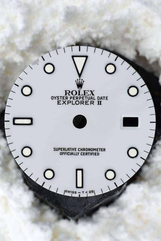 Rolex Polar White Dial (Grey Porcelain/ Porzellan) 16570 | 16550 Tritium