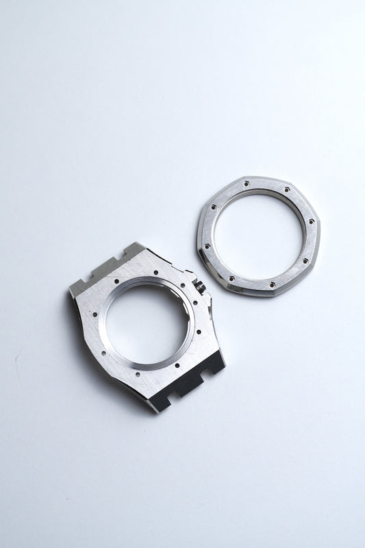 Audemars Piguet case middle part and bezel for Royal Oak Kasparov 25860 steel