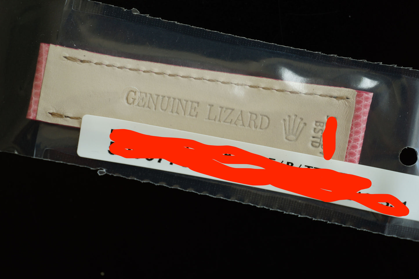 Rolex NOS Daytona Beach Strap Strap in Pink B213-531-XS-Q1