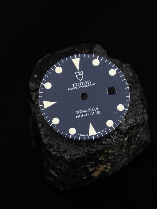 Tudor Dial blue for Minisub Tritium with matching Handset