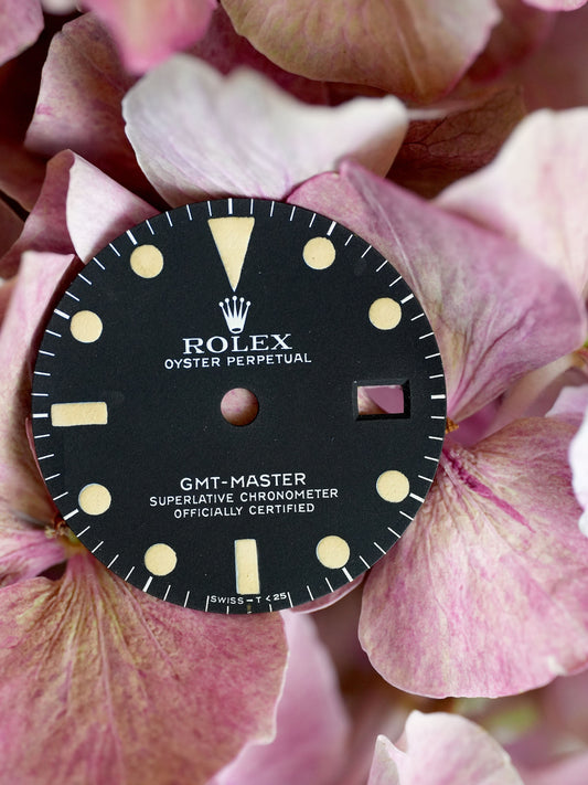Rolex Matte Dial Matt for GMT Master 1675 Tritium
