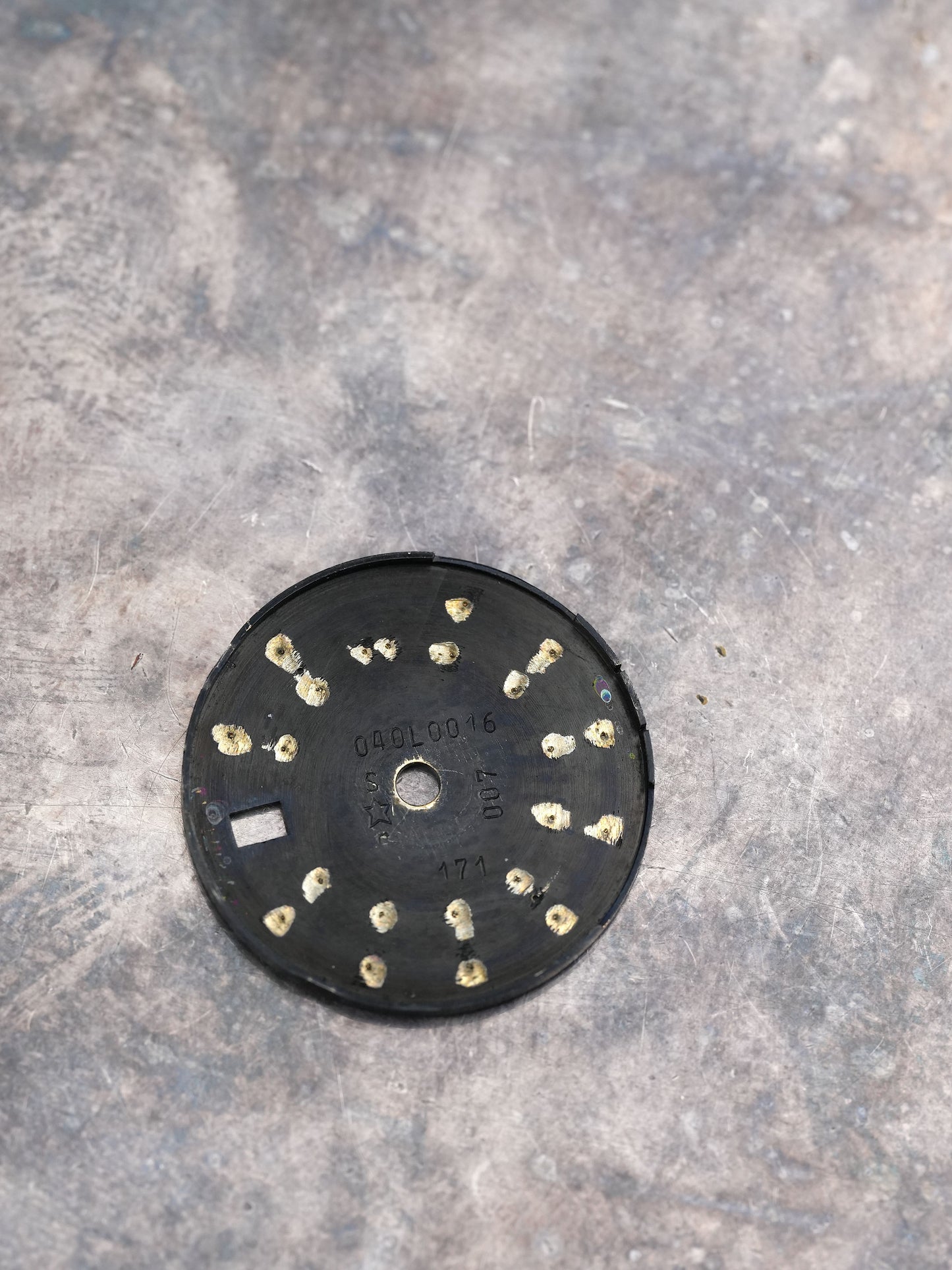 Rolex Lady Datejust “Black Tapestry” 26 mm Dial black for 6917 | 69178 | 69173 | 79173 | 79178 Tritium