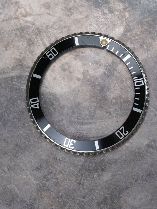 Rolex bezel complete for Submariner 16610 | 16800 Tritium