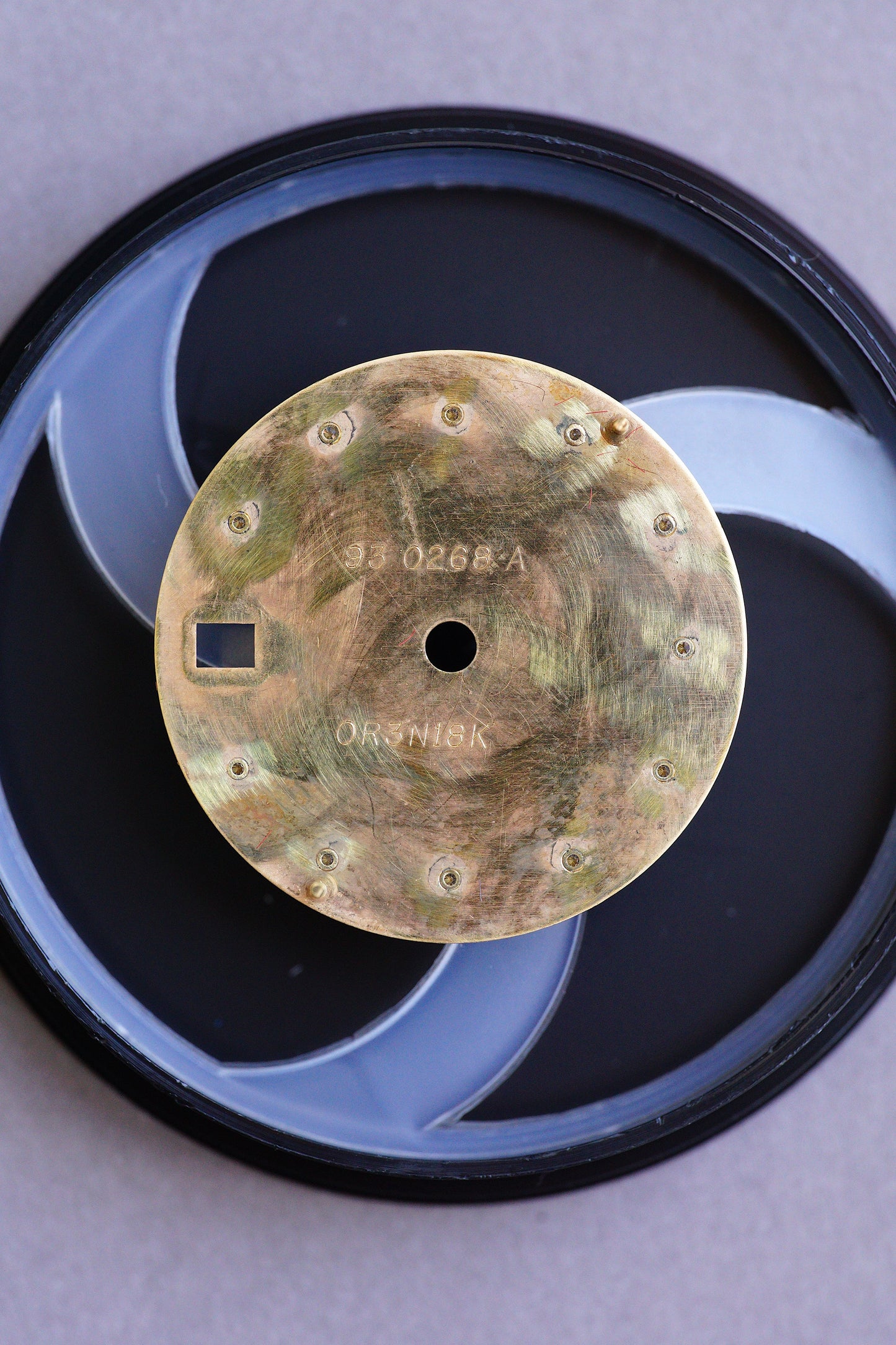 Patek Philippe NOS Sigma Diamant Zifferblatt gold für Nautilus 3800 gelbgold