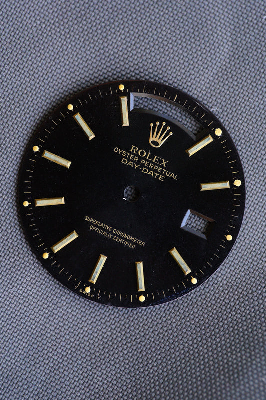 Rolex Zifferblatt schwarz für Day-Date 36 mm 18038 | 18238 Tritium