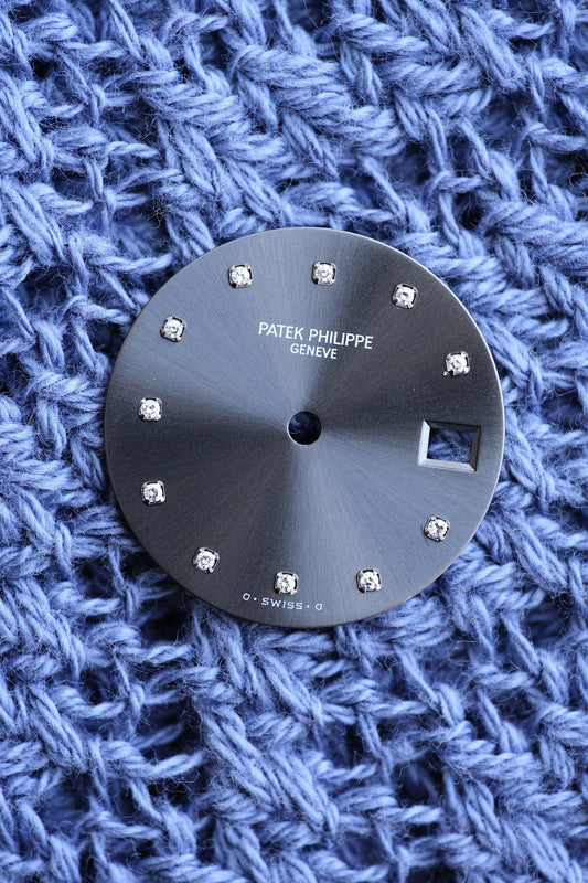 Patek Philippe NOS Sigma Diamond Dial Silver for Nautilus 4700/54J