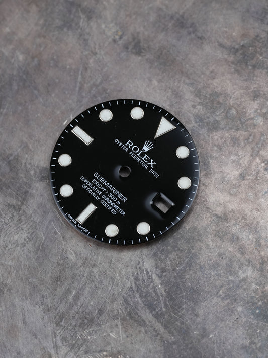 Rolex dial for Submariner 116610 LN Chromalight