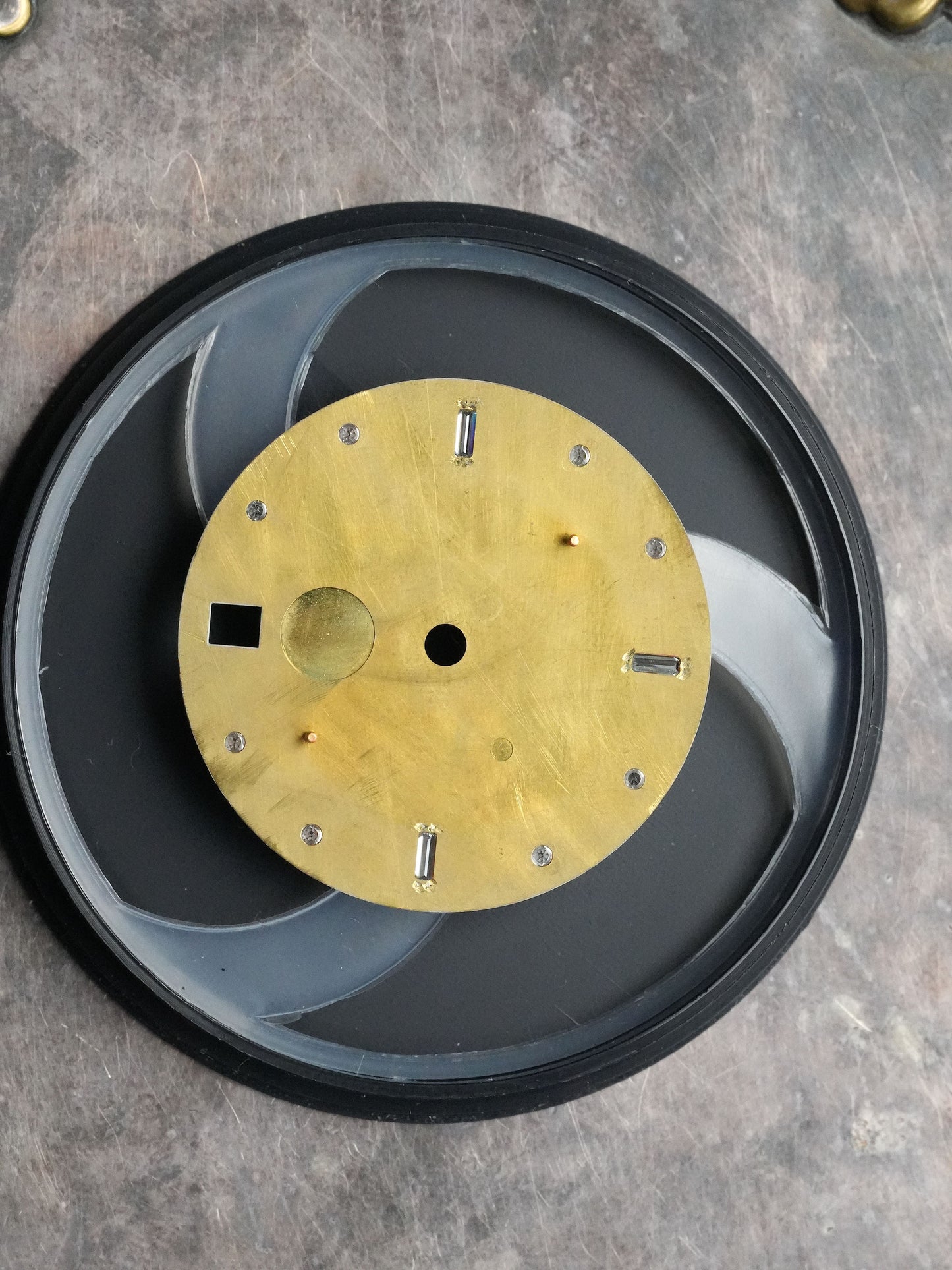 Patek Philippe NOS Dial "Cream Diamond" for Calatrava 3998