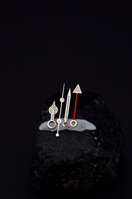 Rolex Zeigersatz für Submariner 16750 | 16700 | 16710 Super Luminova