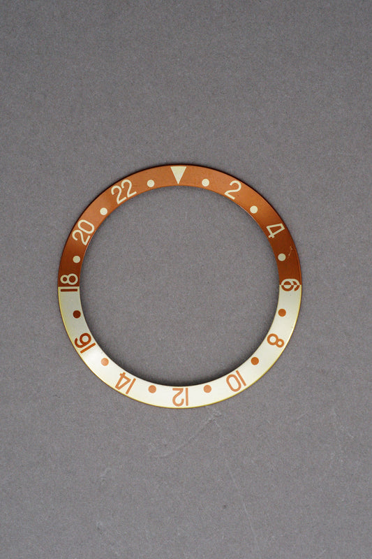 Rolex faded Insert | Inlay for GMT Master 16758 | 16713 | 16718 Root beer