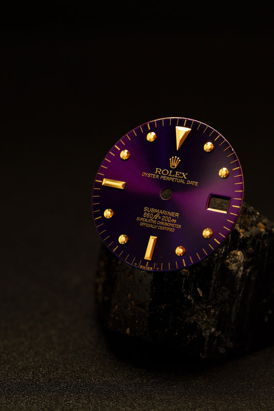 Rolex ,,Tropical Purple Faded’’ Violett Zifferblatt für Submariner 1680/8