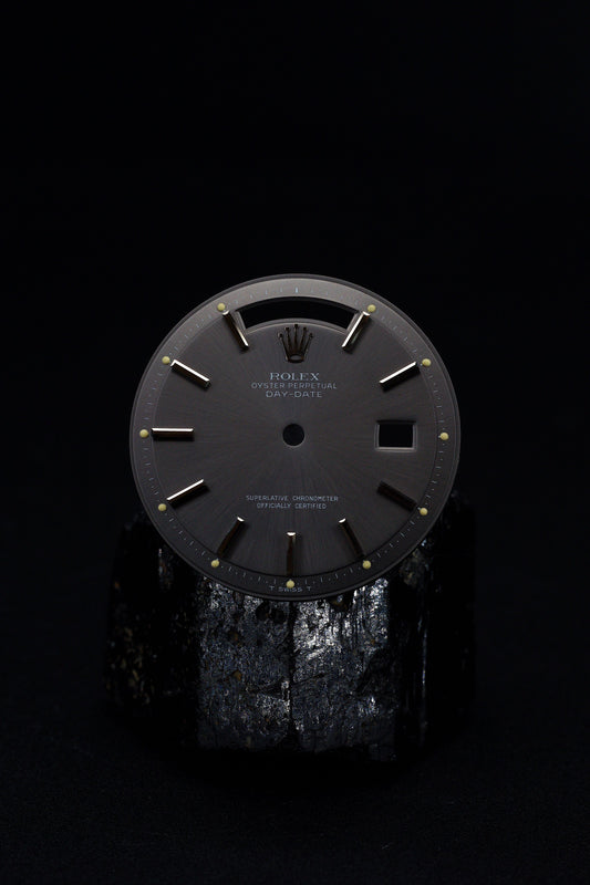 Rolex "Grey Ghost Dial" for Day-Date 36 mm 1803/9 | 1803/6 | 1802 (Zinc Sulfide Tritium) including Hands.