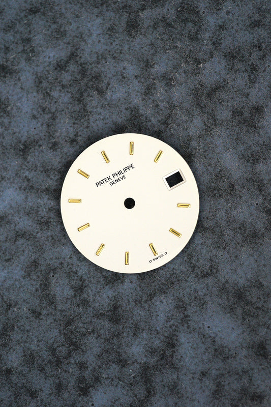 Patek Philippe Sigma Zifferblatt silber für Lady Nautilus 4700 Tritium