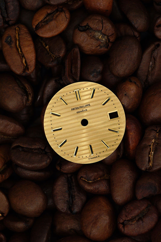 Patek Philippe Sigma Zifferblatt gold für Lady Nautilus 4700 Tritium