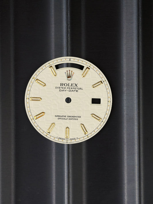 Rolex "Jubilee" dial beige creme for OP Day-Date 18038 | 18238 Tritium