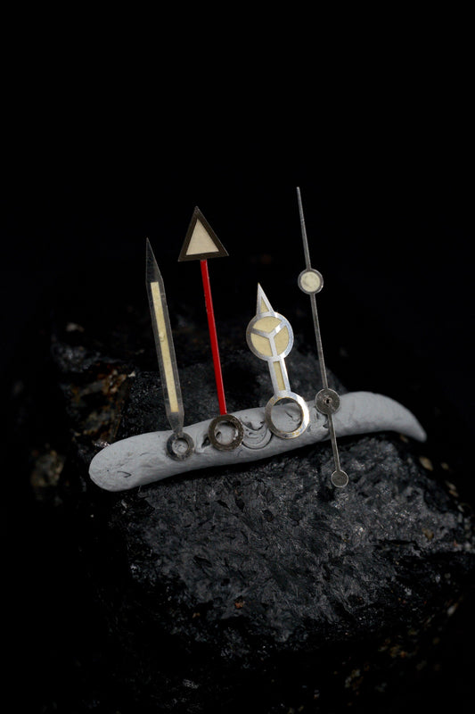 Rolex Zeigersatz für GMT 16710 | 16700 | 16750 Tritium Patina