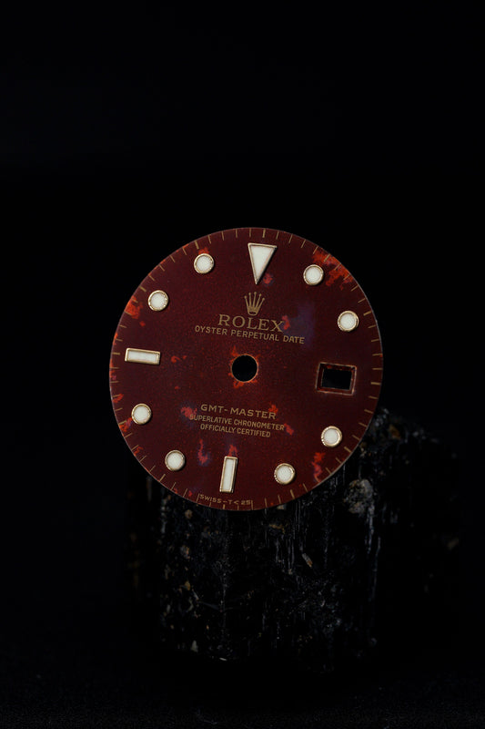 Rolex Extrem Tropical Dial for GMT-Master ,,Tiger Eye'' 16758 | 16753 Luminova Marked<T25