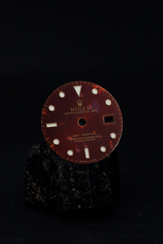 Rolex Extrem Tropical Dial for GMT-Master ,,Tiger Eye'' 16758 | 16753 Luminova Marked<T25