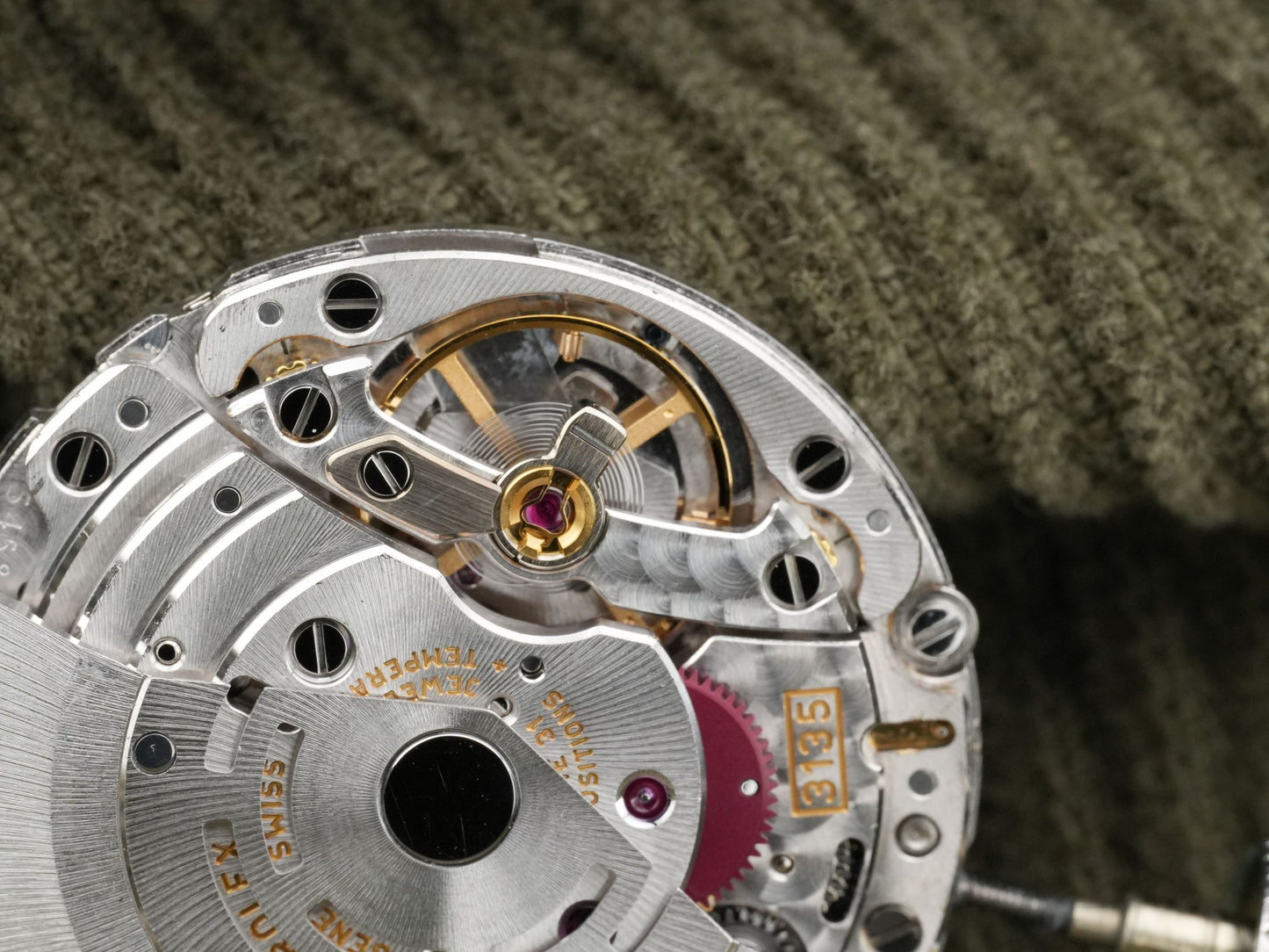 Rolex Kaliber 3135 Komplettes Werk für Submariner | Sea‑Dweller