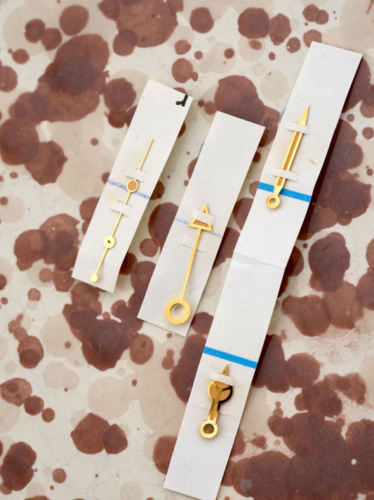 Rolex NOS Hand Set Pumpkin Patina for GMT-Master 1675/8 | 1675/3 Tritium