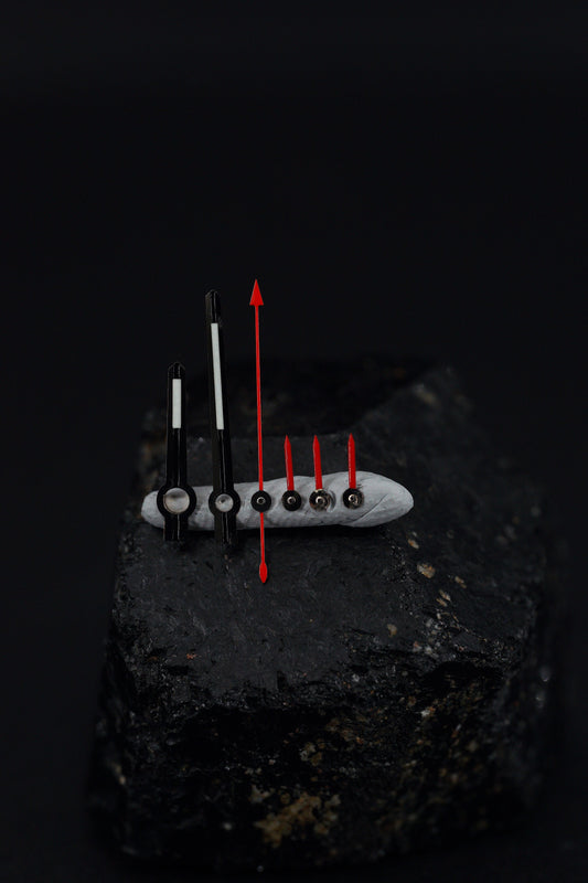 Rolex Handset for Cosmograph Daytona 116509 | 116519 (Red Hands) Chromalight