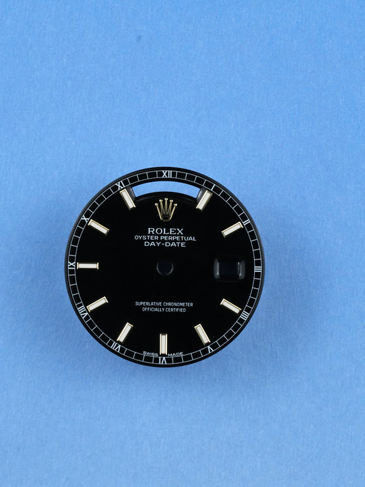 Rolex Zifferblatt schwarz für Day-Date 118238 | 18238 Luminova