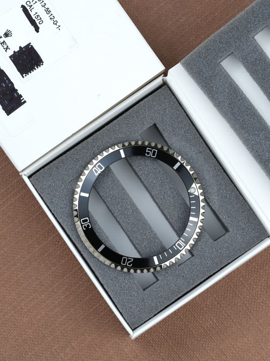 Rolex NOS bezel & inlay B313-5512-0-1-A1 (service) Luminova for Submariner 5512 | 5513 | 1680 & Sea-Dweller 1665