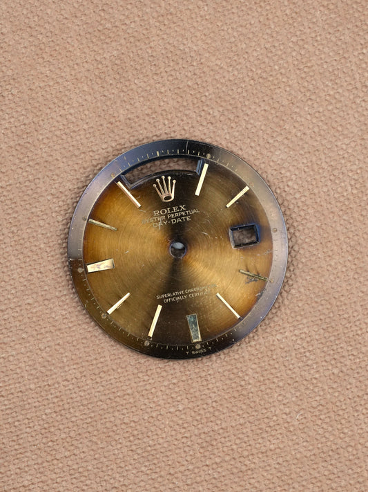 Rolex Brown Tropical Gilt dial for OP Day-Date 1803 | 1802 | 1806 | 1807