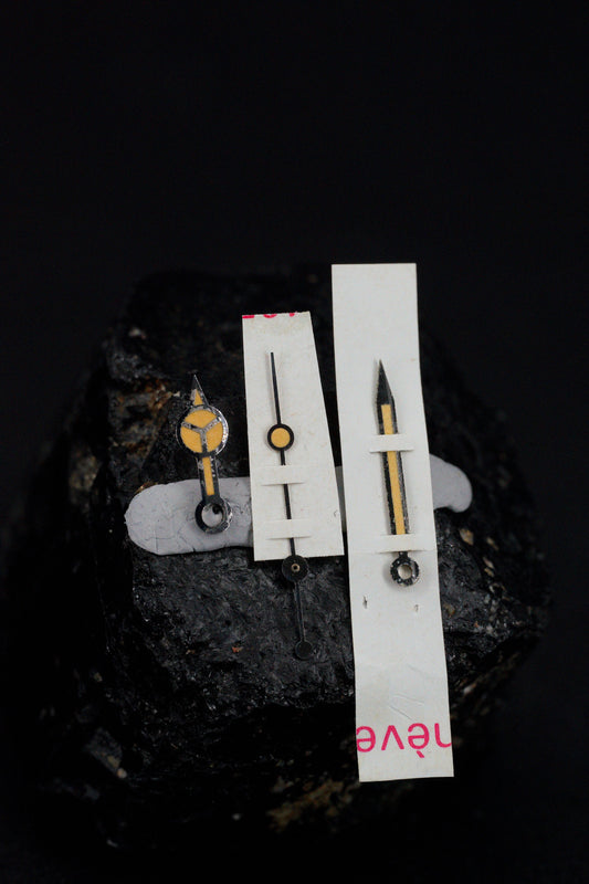 Rolex Zeigersatz für Submariner 1680 & Sea-Dweller 1665 Tritium Pumpkin Patina