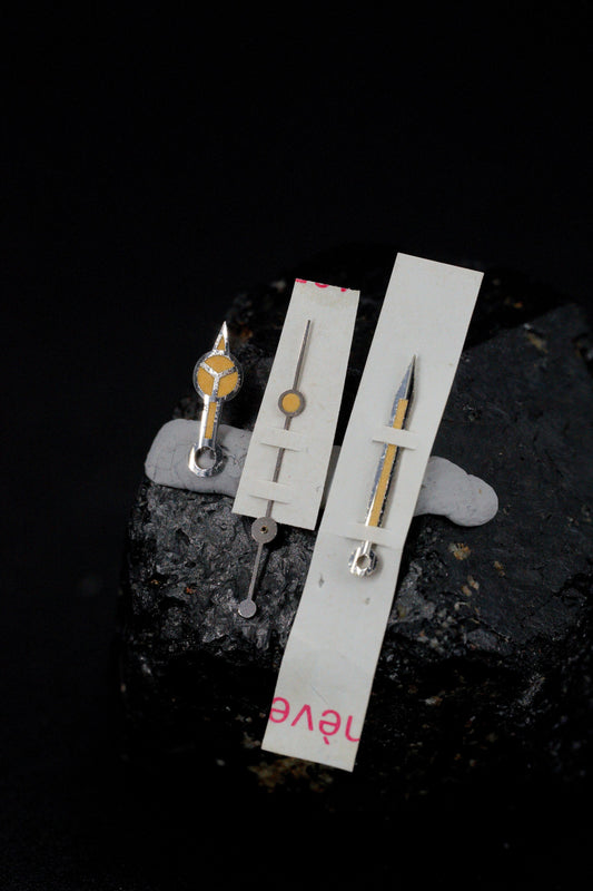 Rolex Zeigersatz für Submariner 1680 & Sea-Dweller 1665 Tritium Pumpkin Patina