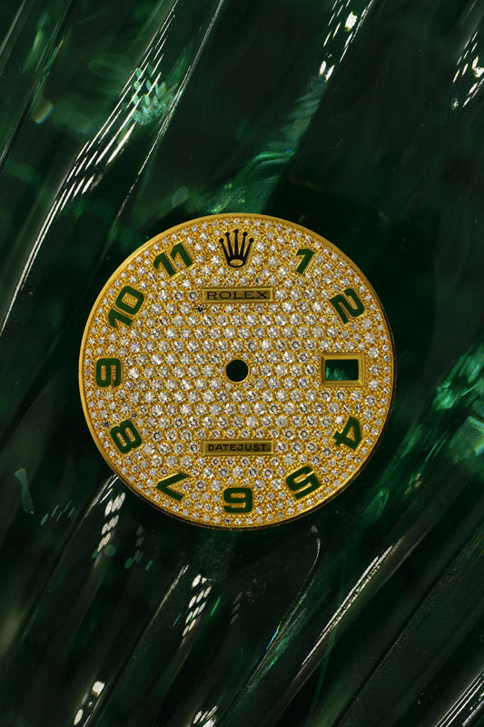 Rolex Pave Diamond Dial for OP Datejust 36 mm 116108 | 116188 | 116138 | 116238 cal. 3135
