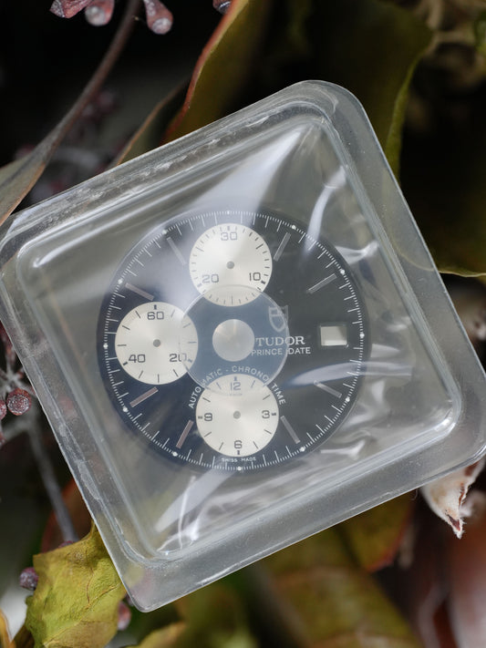 Tudor NOS Dial black for Prince Date 79160 in Blister Luminova