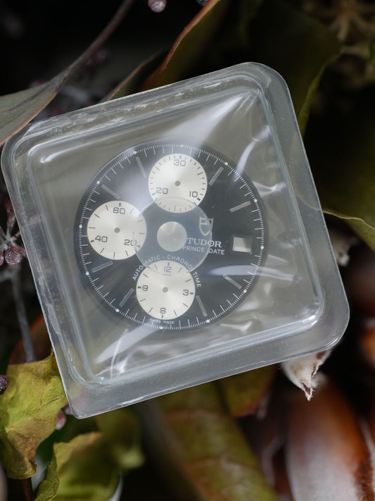 Tudor NOS Dial black for Prince Date 79160 in Blister Luminova