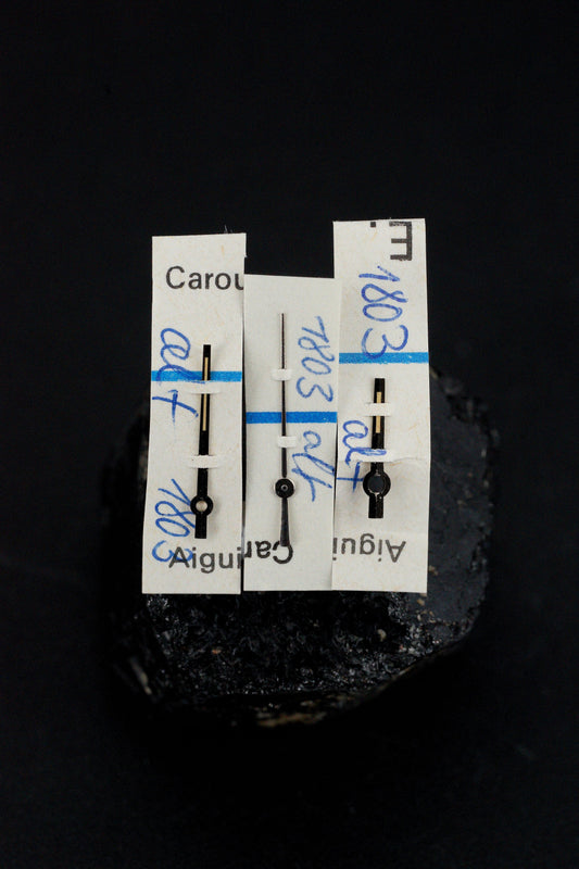 Rolex NOS Handset for Day-Date 1803 White Gold "Old Version" Zinc Sulfid