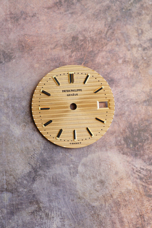 Patek Philippe Sigma Zifferblatt gold für Lady Nautilus 4700 Tritium