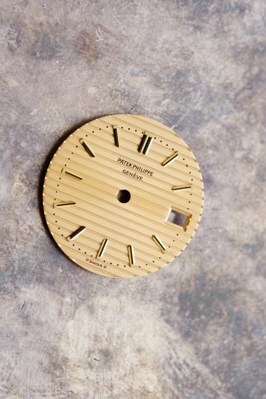 Patek Philippe Sigma Zifferblatt gold für Lady Nautilus 4700 Tritium