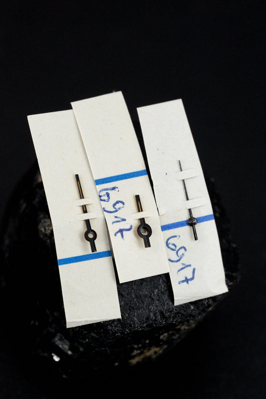 Rolex NOS "Buckley" Handset Black for Lady Datejust 6917