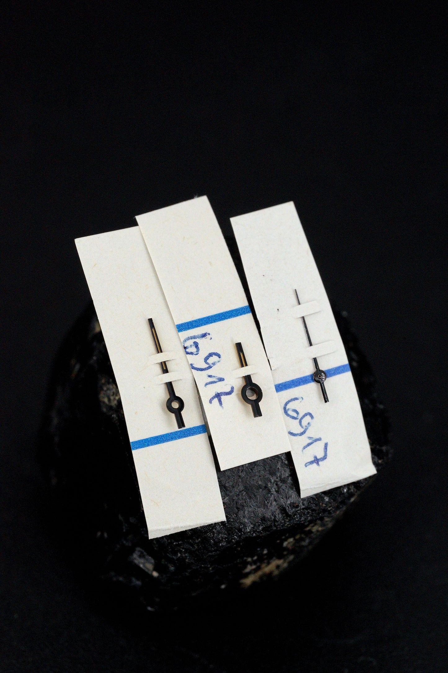 Rolex NOS "Buckley" Handset Black for Lady Datejust 6917