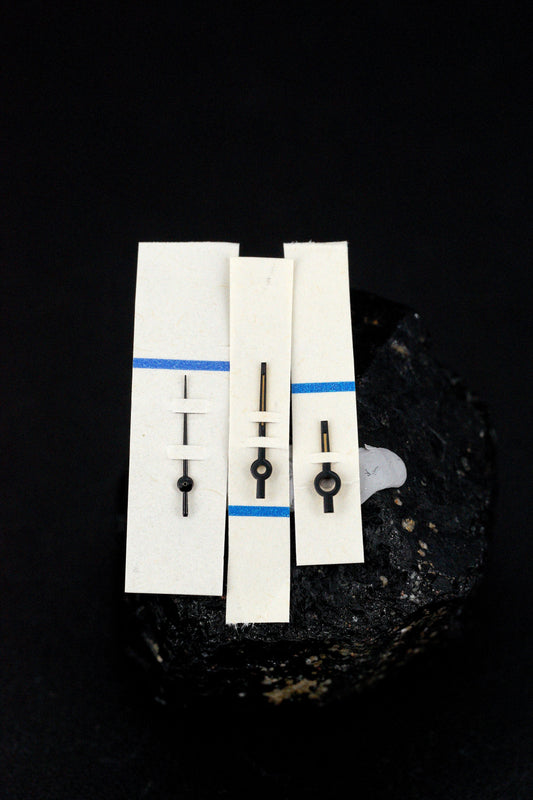 Rolex NOS "Buckley" Handset Black for Lady Datejust 6917