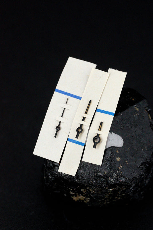 Rolex NOS "Buckley" Handset Black for Lady Datejust 6917