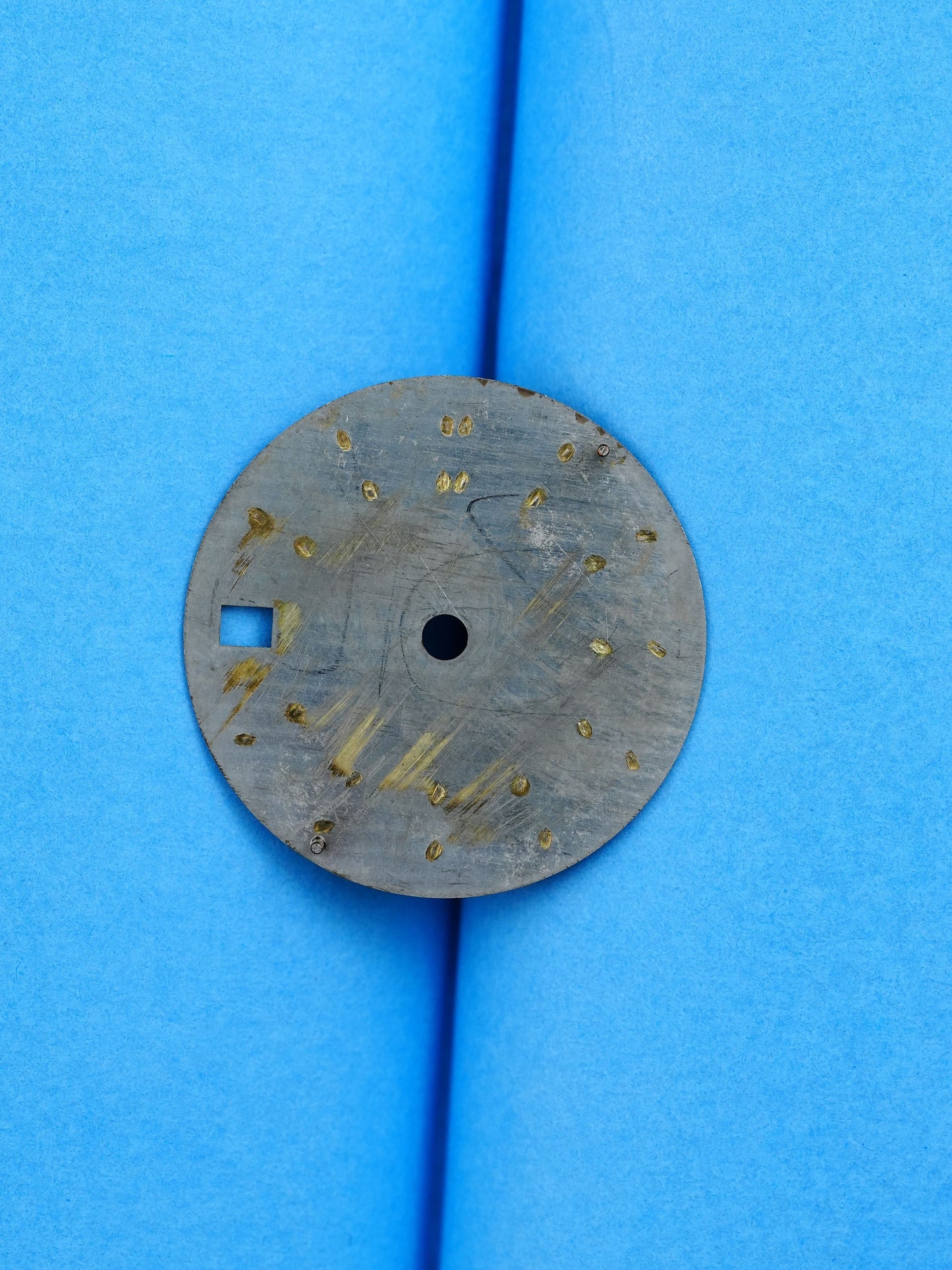 Patek Philipp sigma Blue Dial' for Nautilus 3800 steel & platinum tritium