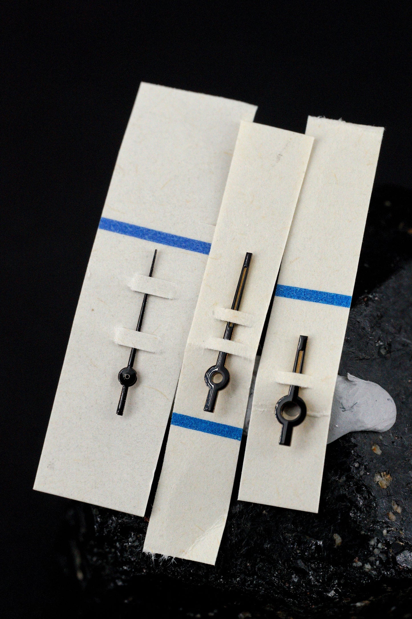 Rolex NOS "Buckley" Handset Black for Lady Datejust 6917