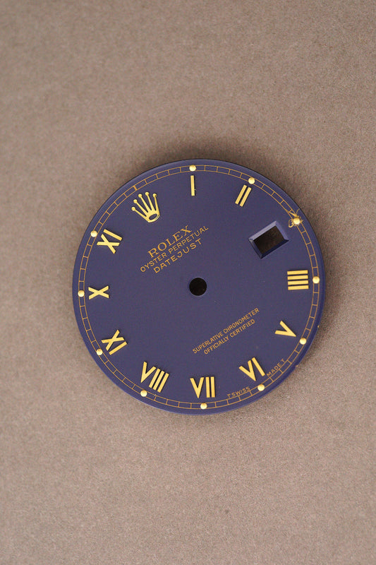 Rolex "Blue | Violet Roman" Dial for Datejust 16013 | 16018 | 16233 | 16238 Tritium