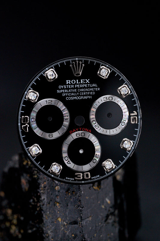Rolex Black Diamond Dial for Cosmograph Daytona 116509