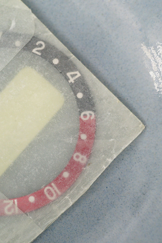 Rolex Inlay | Insert Coke for GMT 16700 | 16760 | 16710 NOS