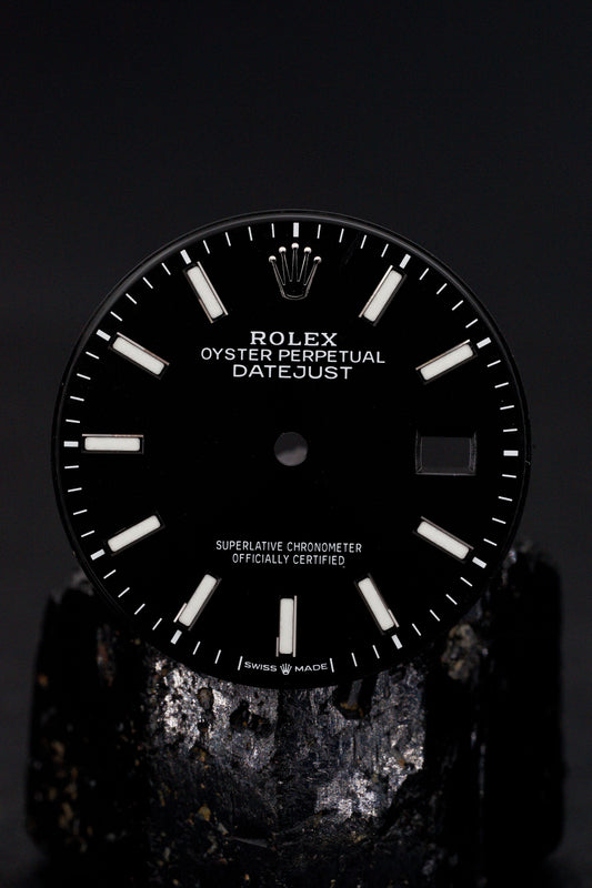 Rolex ''Black Dial'' for OP Datejust 36mm 126234 | 126200 Chromalight
